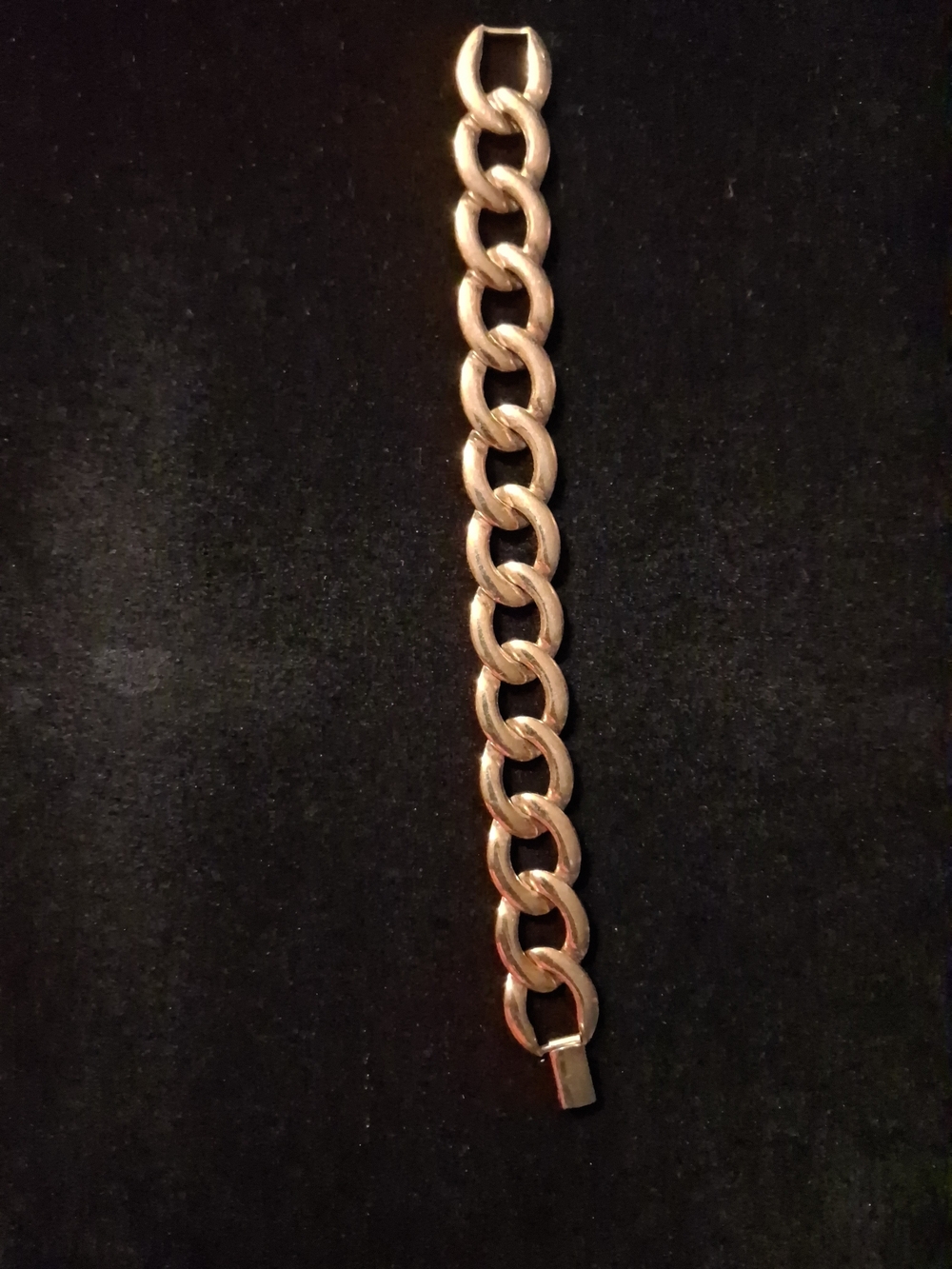 Gold Chain Link Bracelet - Classic Cuban Link
